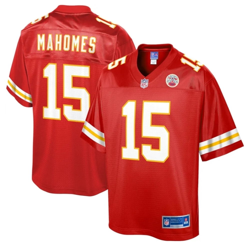 Mahomes pro line mens jersey size lg